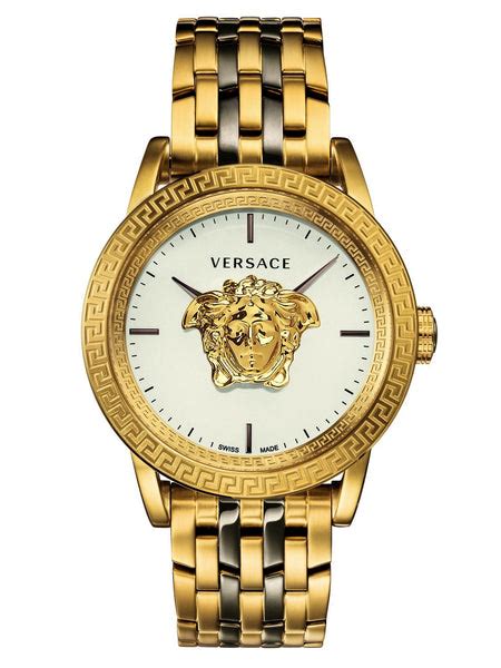 gold versace watch for men|Versace watch unisex.